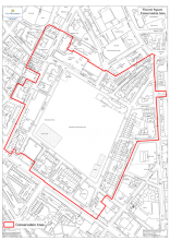 Vincent Square conservation area map