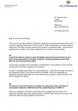 WCC letter 001 - response to inspector appointment letter