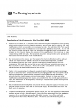 INSP23 - Inspectors letter to Council - Outline of main mods October 2020