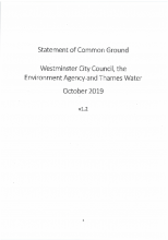 SCG 006 - Statement of Common Ground - Thames Water and EA (Submission document - Superseded by SCG 006 V2 and SCG 006 V3)