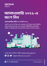 Bengali - Census 2021 - general information poster