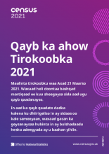 Somali - Census 2021 - support services