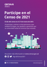 Spanish - Census 2021 - general information poster
