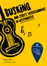 Appendix B - Busking and Street Entertainment Policy 2021