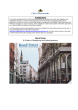 Bond Street: a guide to shopfronts and advertisements (1992)