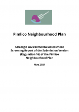 Pimlico Neighbourhood Plan SEA Screening Report - Reg 16 submission version