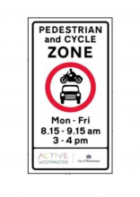 St Mary Magdalene Primary School - road sign