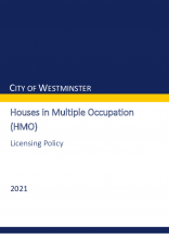 HMO Licensing Policy 2021