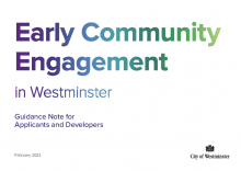 Early Community Engagement Guidance (February 2022)