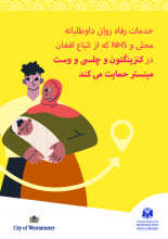 Dari version - local voluntary and NHS mental wellbeing services who support Afghan nationals