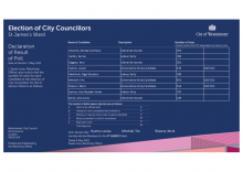 Declaration of Results - St James's Park Ward.pdf