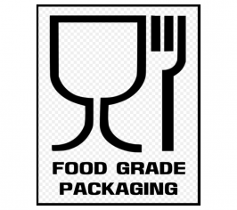 Food grade packaging logo